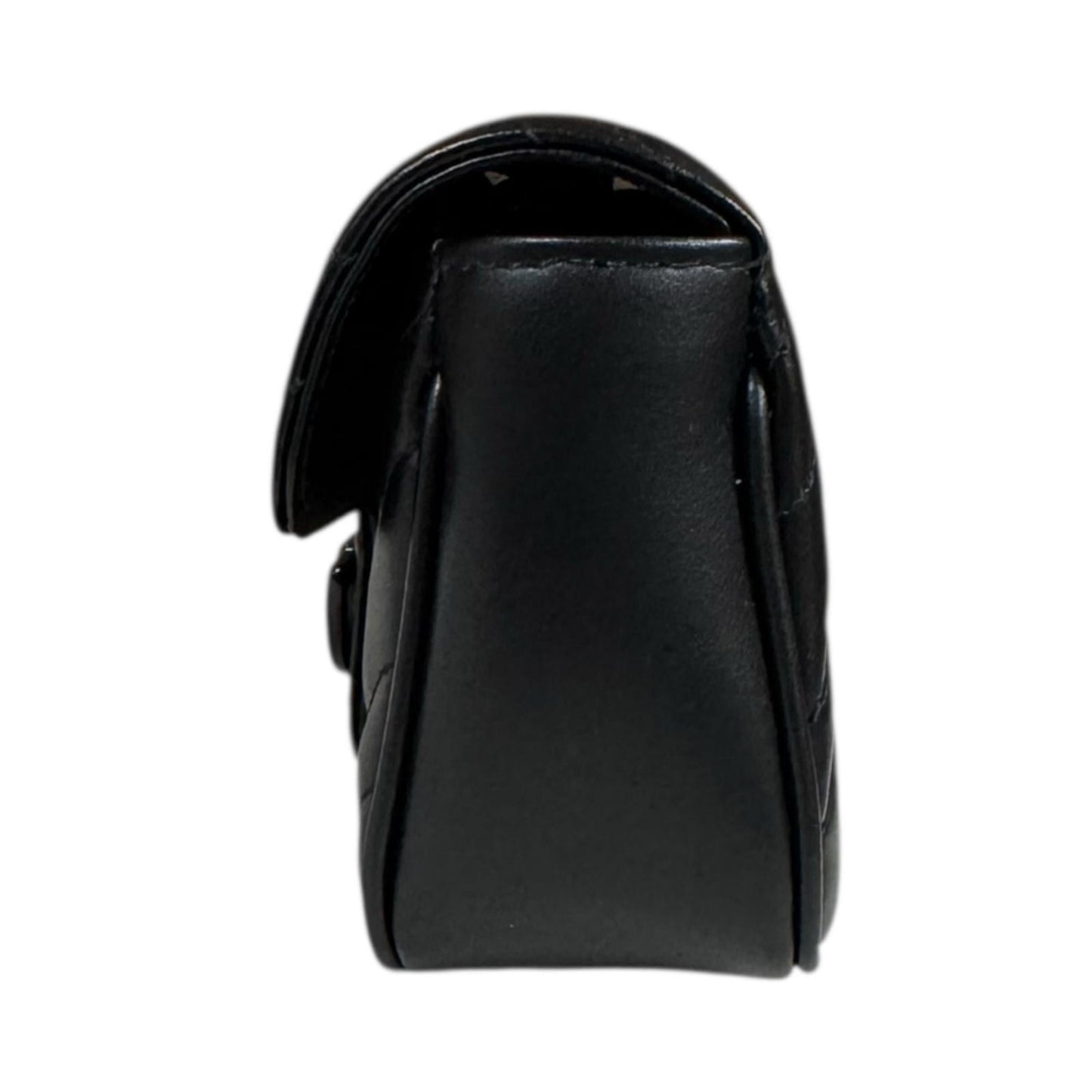 Gucci Gg Marmont Black Leather Shoulder Bag ( )