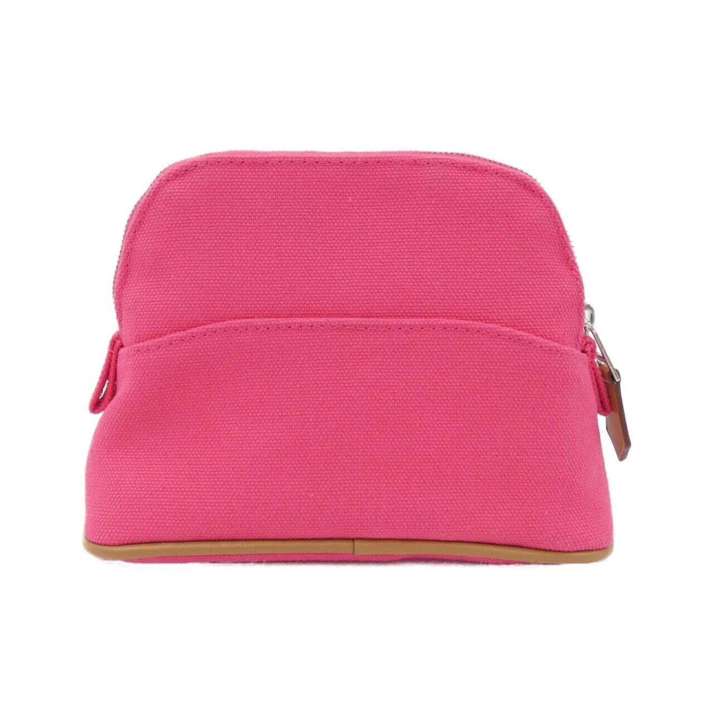 Hermes Pink Canvas Pouch ( )