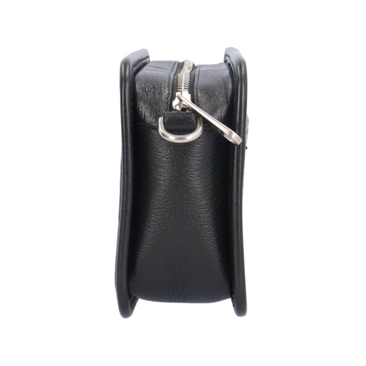 Gucci Black Gg Canvas Leather Shoulder Bag ( )