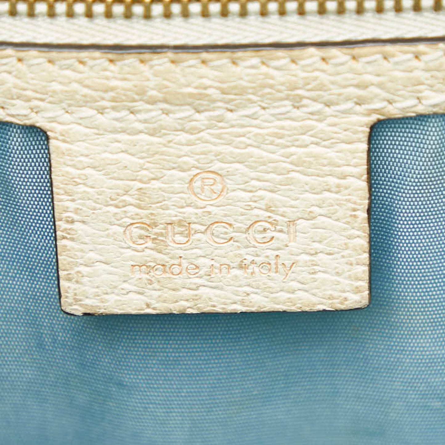 Gucci Ivory White Leather Shoulder Bag ( )
