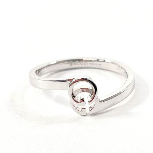 Gucci Silver White Gold (18K) Band Ring ( )