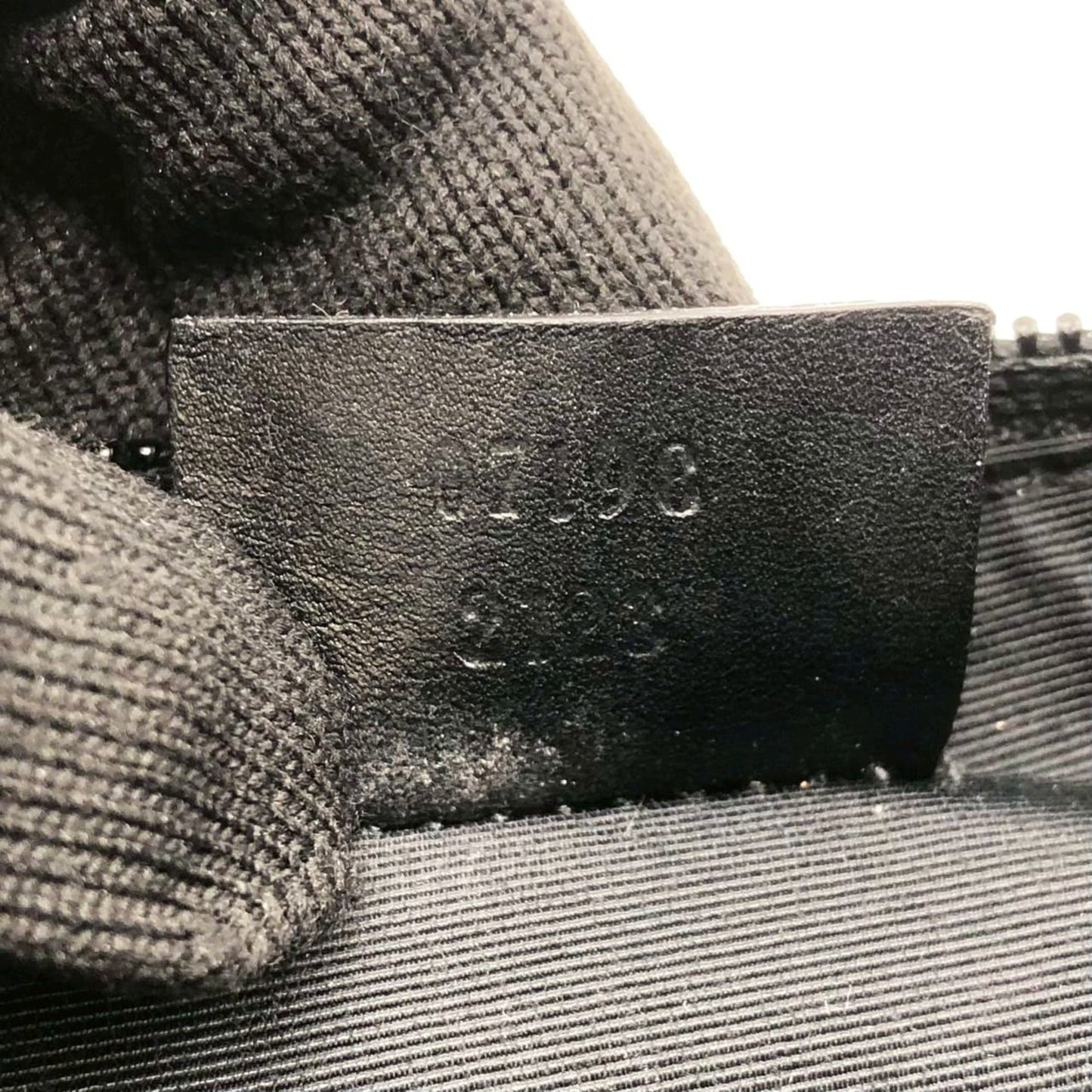 Gucci Black Canvas Handbag ( )