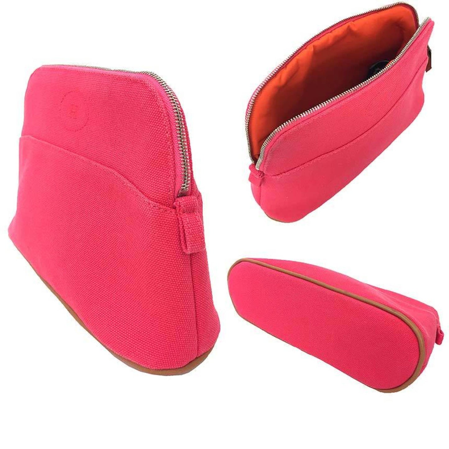 Hermes Pink Cotton Pouch ( )