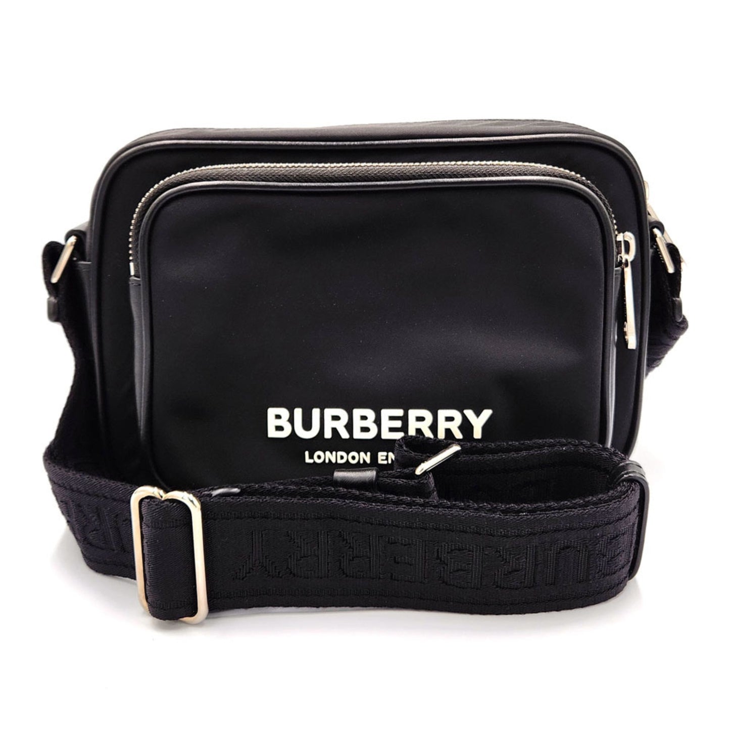 Burberry Black Nylon Shoulder Bag ( )