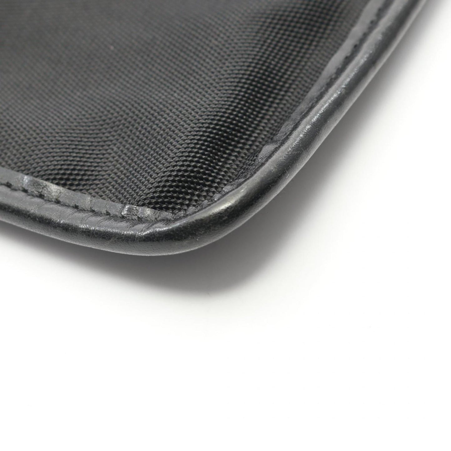 Gucci Black Canvas Leather Shoulder Bag ( )