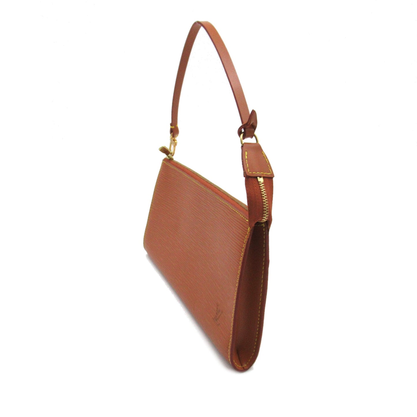 LOUIS VUITTON Pochette Accessoires Brown Kenyan Fawn Epi leather Clutch