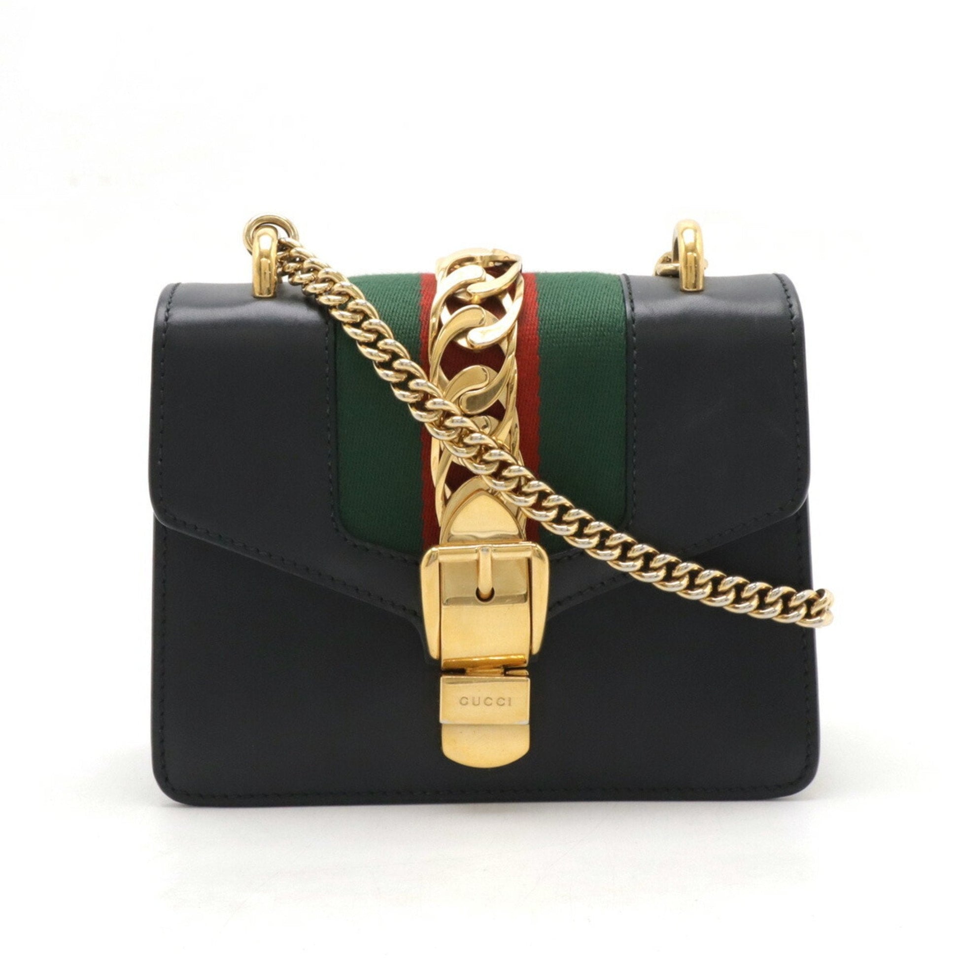 Gucci Pochette Leather Shoulder Bag