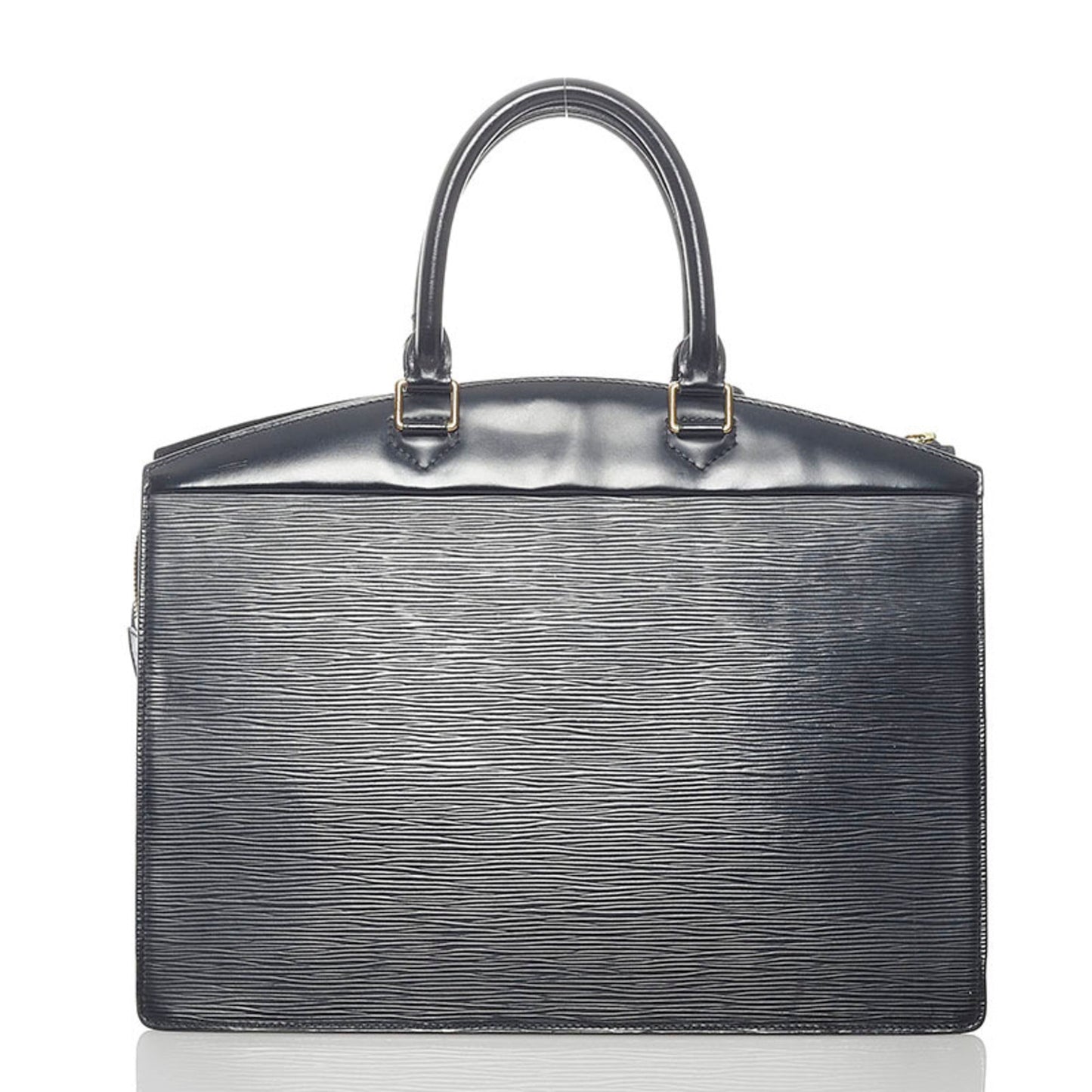 Louis Vuitton Epi Riviera Handbag Noir Leather Ladies LOUIS VUITTON