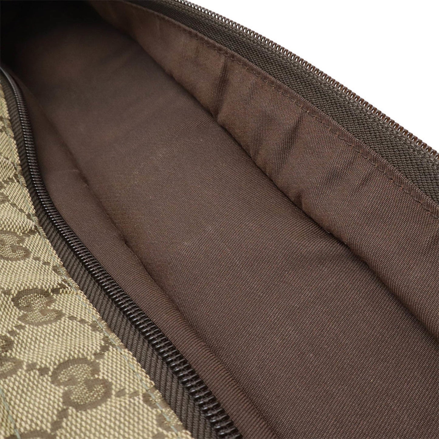 Gucci Gg Canvas Beige Dark Brown Green Khaki Gg Canvas Tote Bag ( )