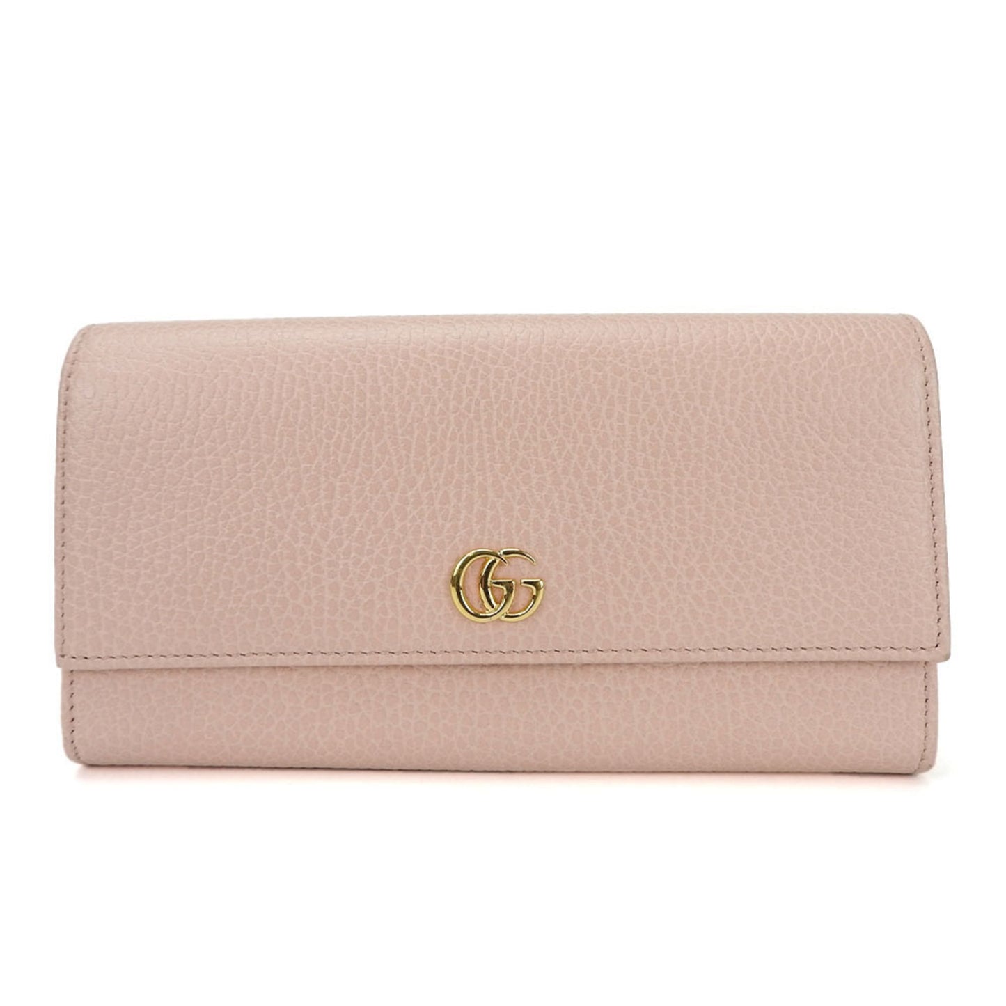 Gucci Pink Leather Long Wallet (Bi-Fold) ( )