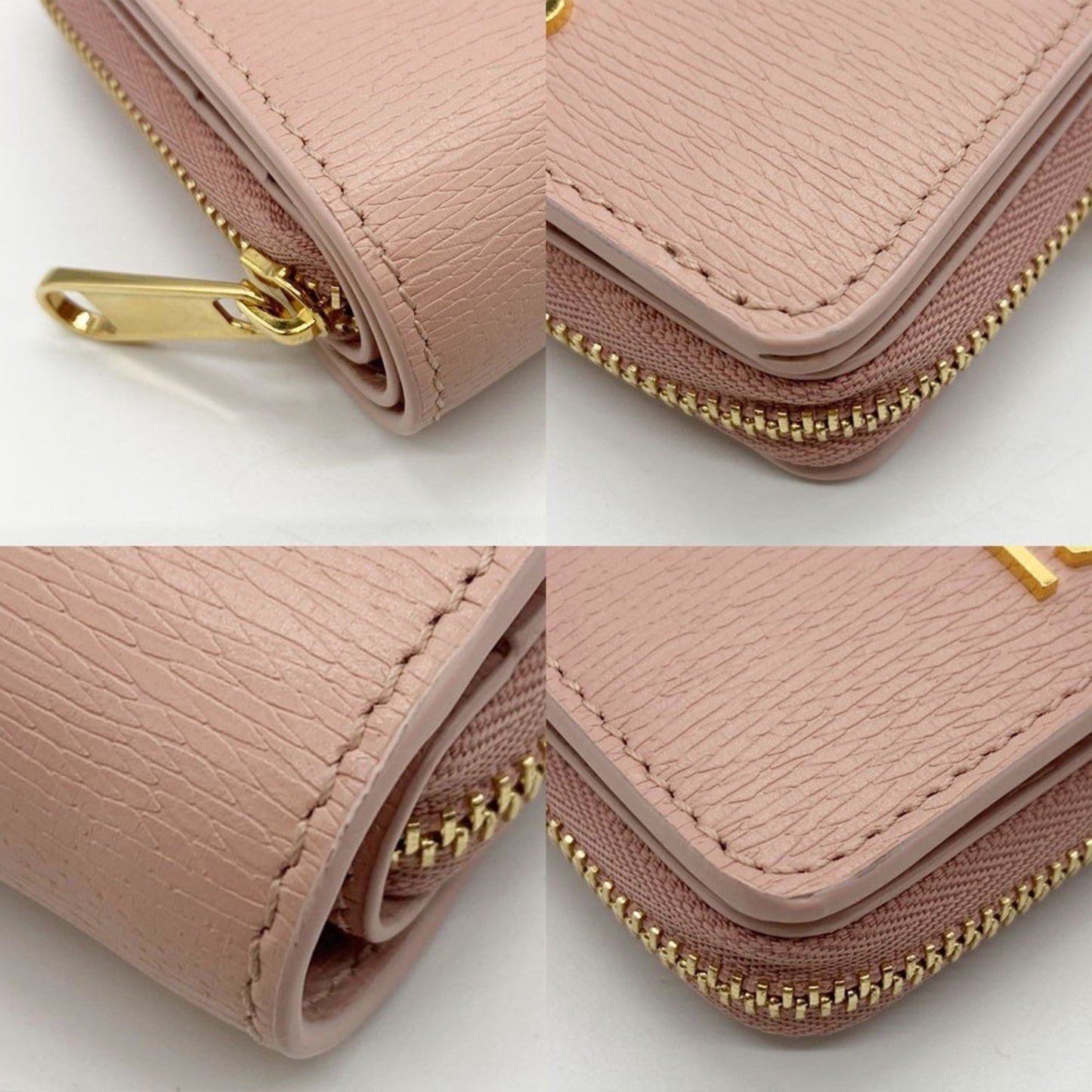 Gucci Light Pink Leather Coin Purse/Coin Case ( )