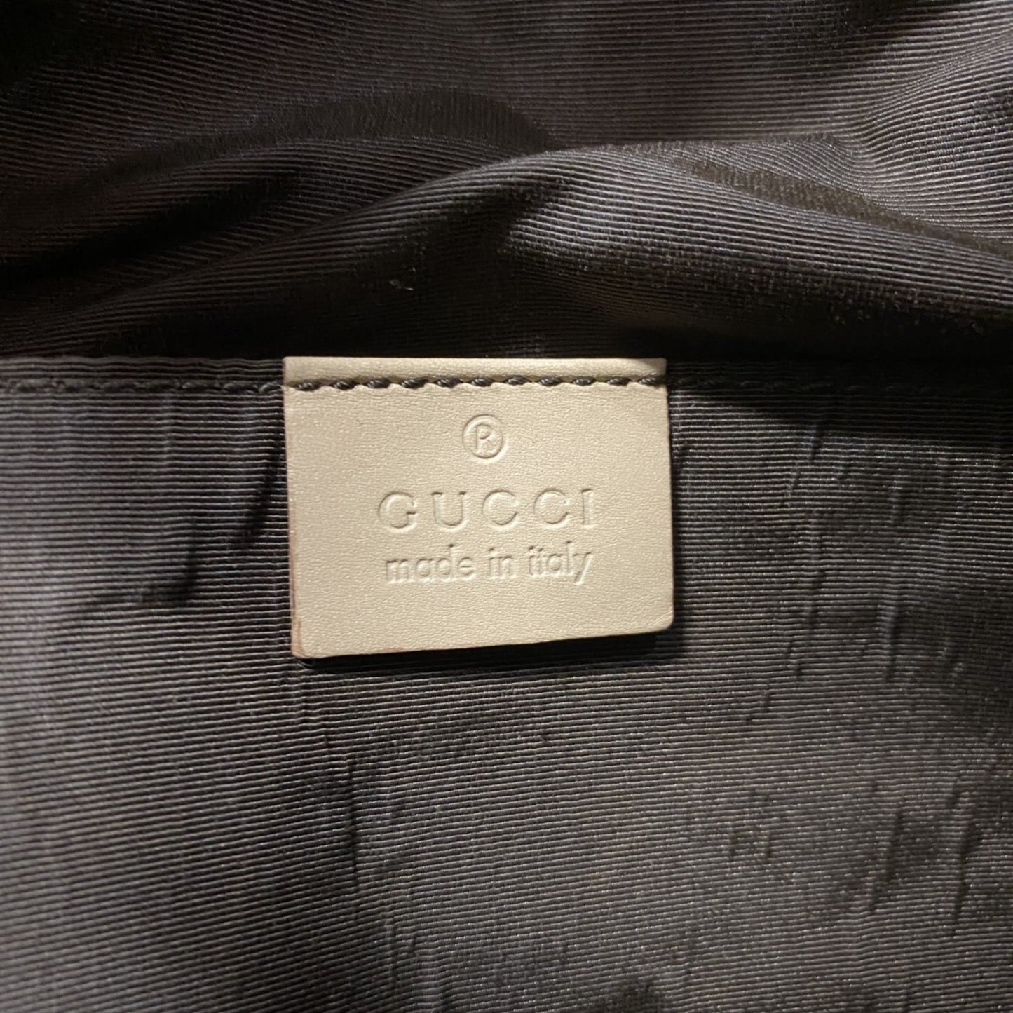 Gucci Beige Canvas Handbag ( )