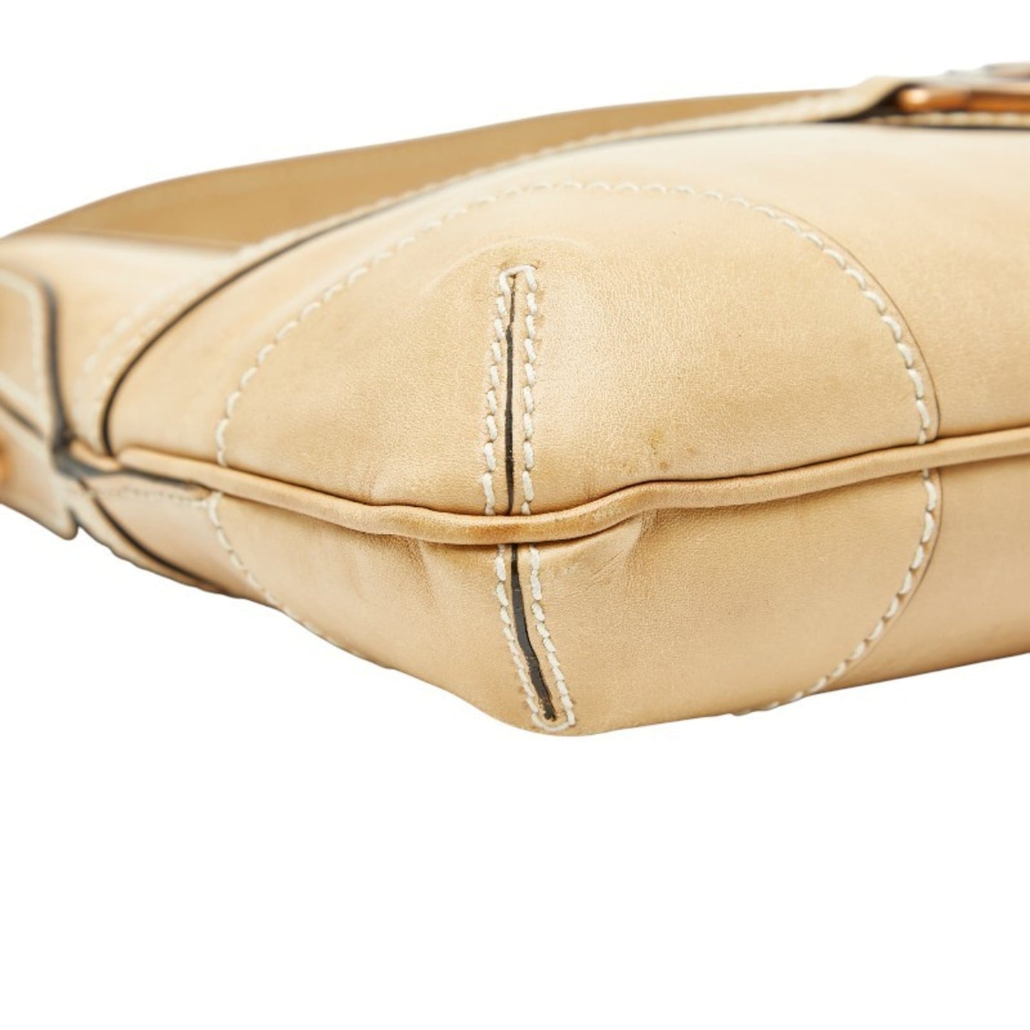Gucci Beige Leather Shoulder Bag ( )