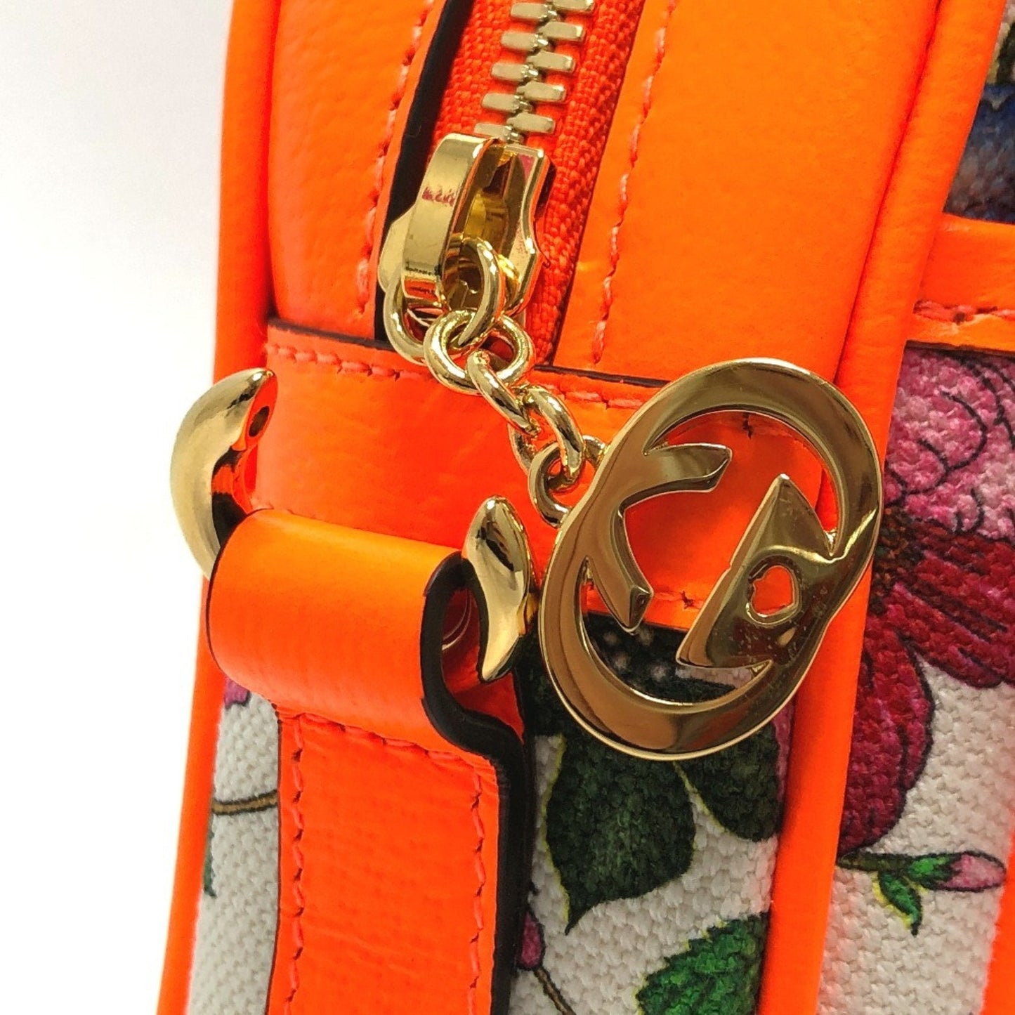 Gucci Multi-Color Canvas Leather Shoulder Bag ( )