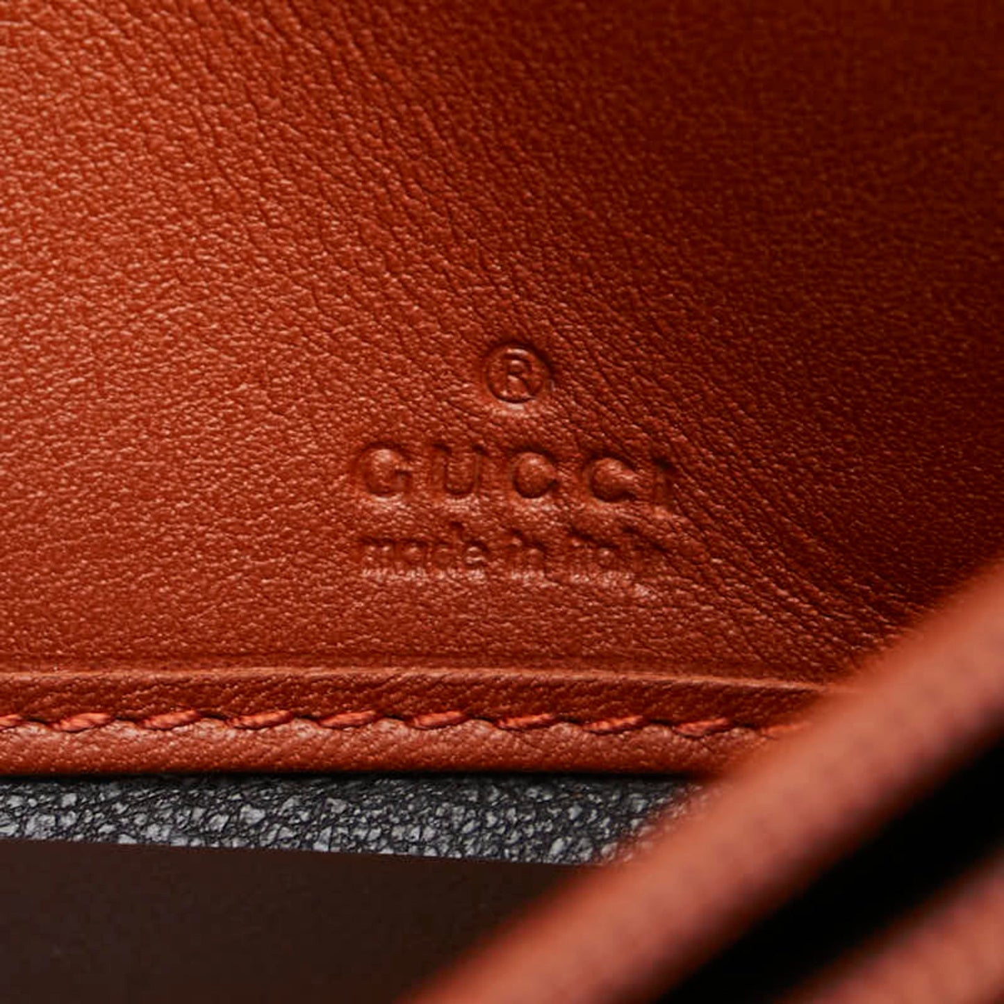 Gucci Beige Brown Gg Canvas Leather Long Wallet (Bi-Fold) ( )