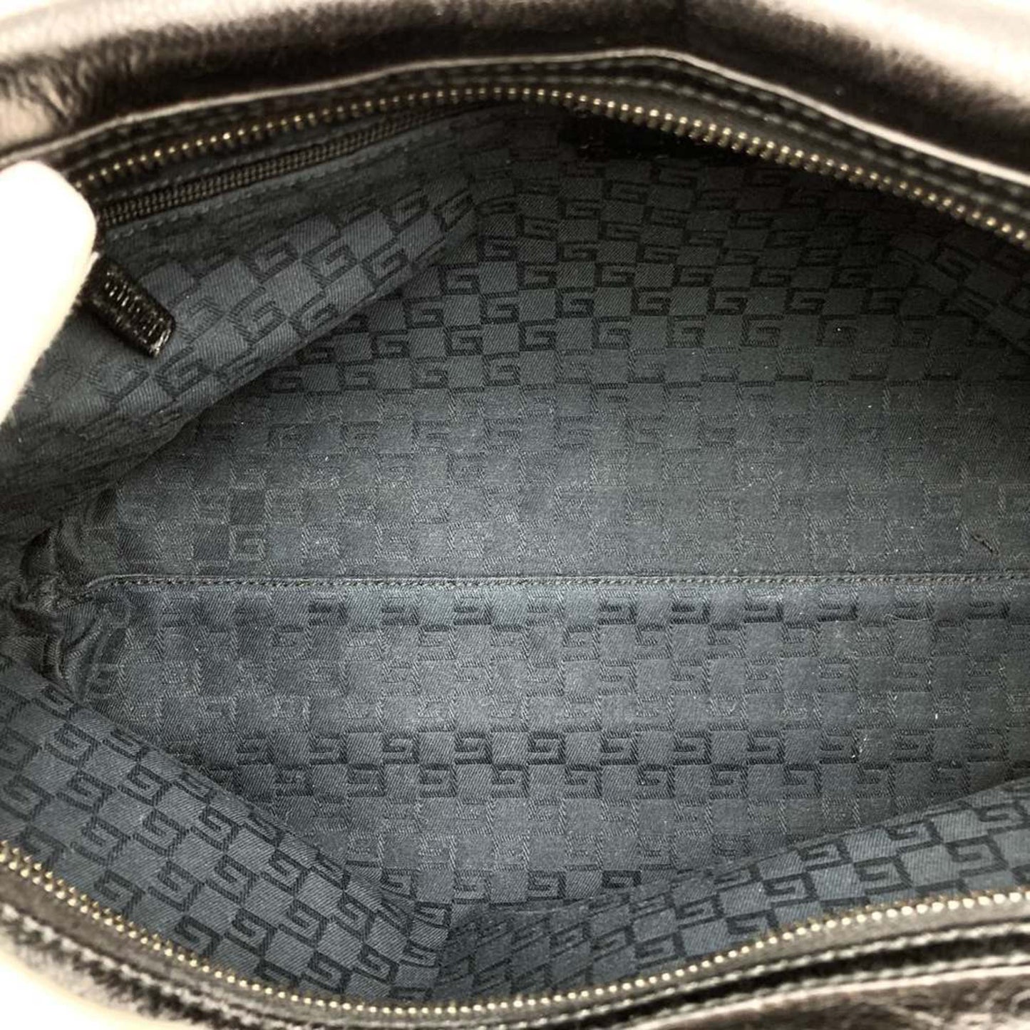 Gucci Black Leather Handbag ( )