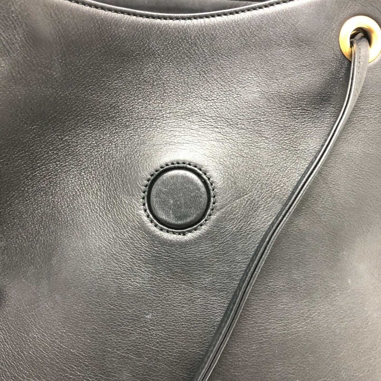 Gucci Black Leather Backpack ( )