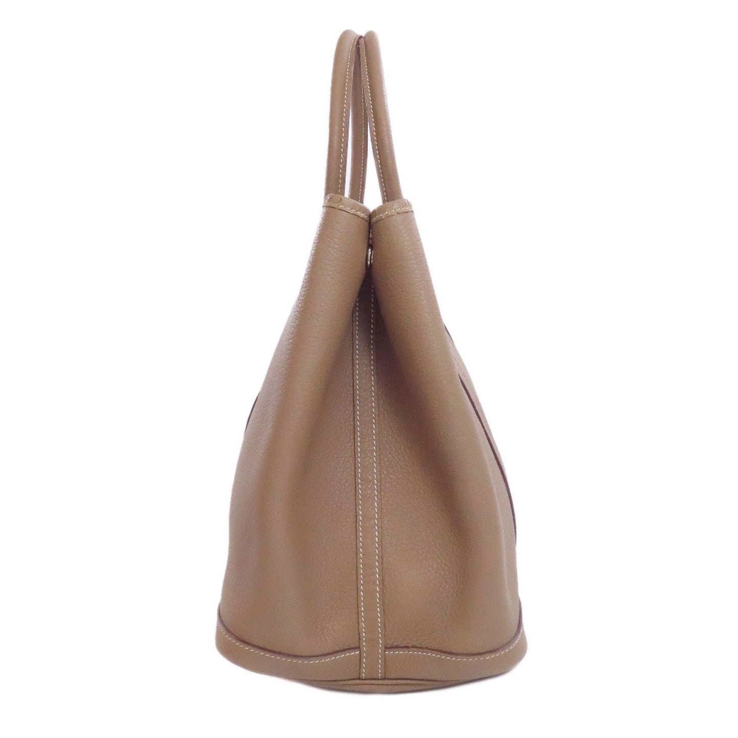 Hermes Garden Etoupe Gray Negonda Leather Tote Bag ( )