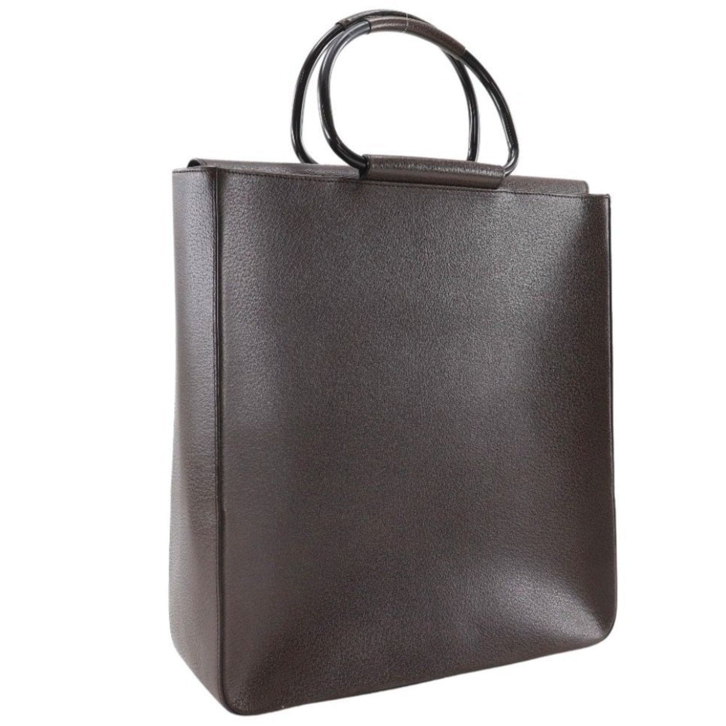 Gucci Brown Leather Handbag ( )