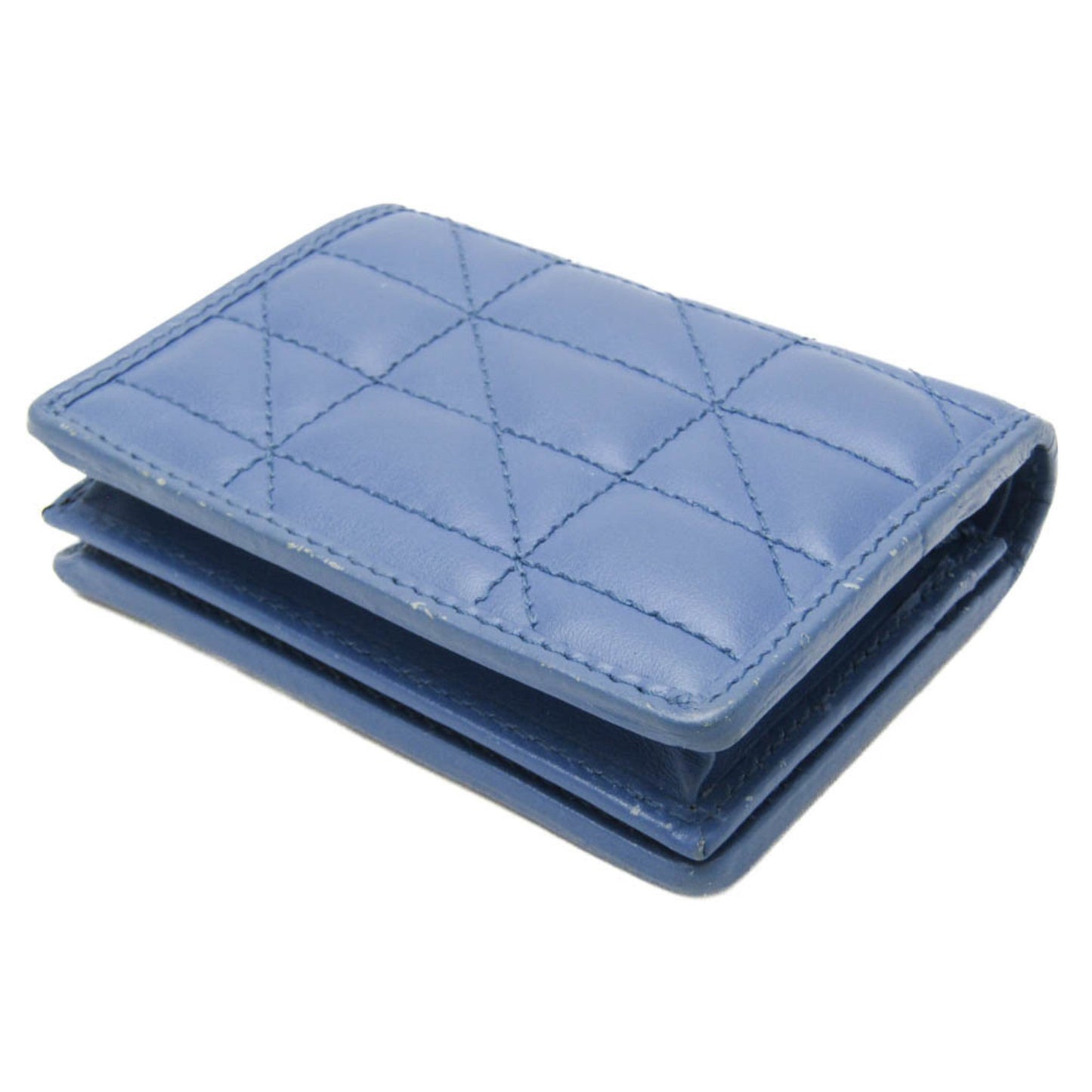Gucci Blue Leather Wallet (Bi-Fold) ( )