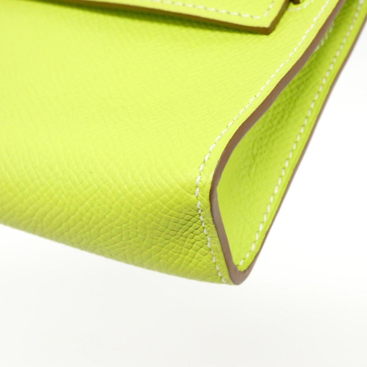 Hermes Kiwi Epsom Leather Handbag ( )