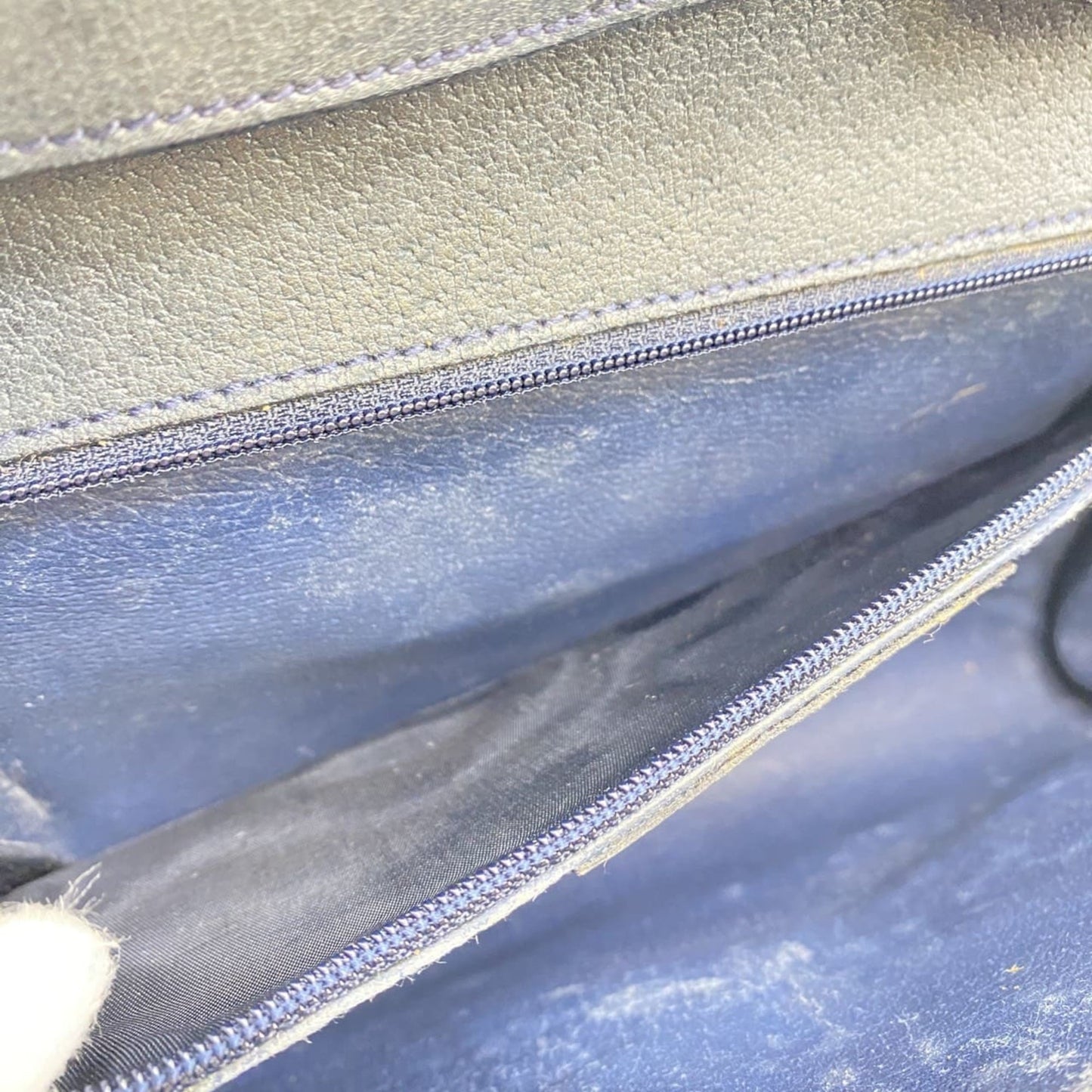 Gucci Navy Gg Supreme Shoulder Bag ( )