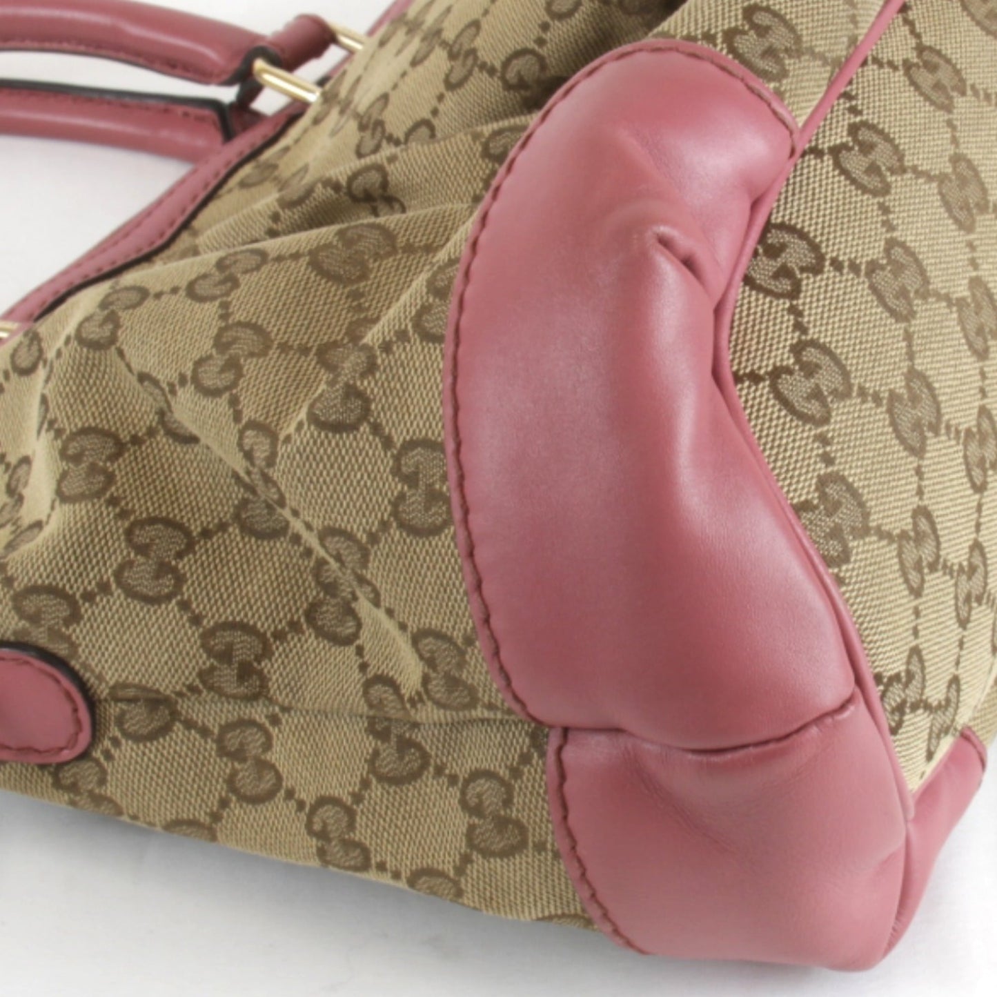 Gucci Brown Gg Canvas Shoulder Bag ( )