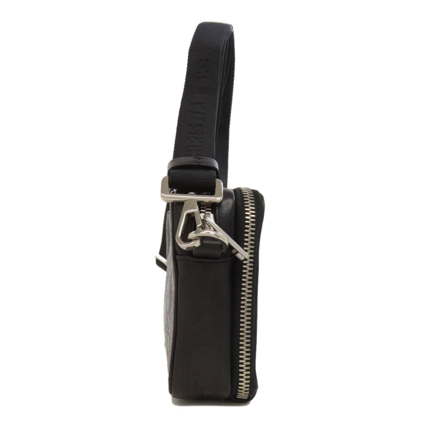 Christian Dior Black Leather Shoulder Bag ()