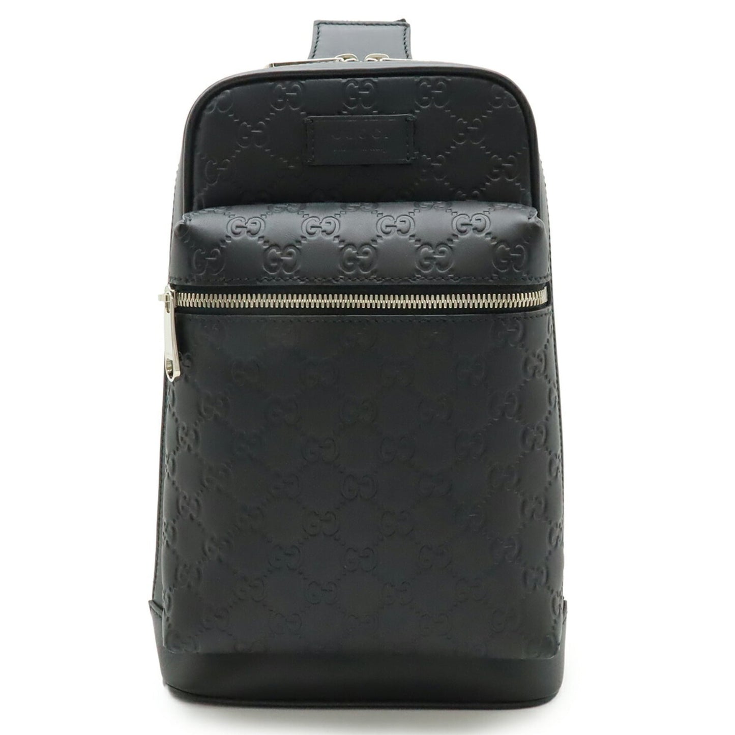 Gucci Black Leather Shoulder Bag ( )