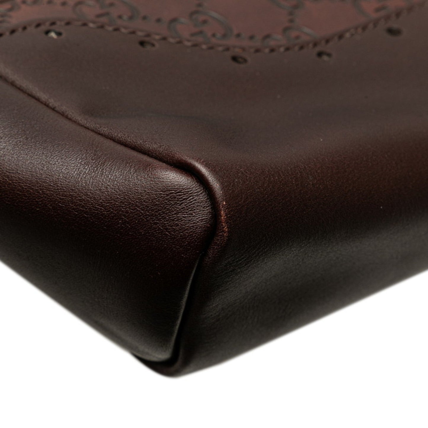 Gucci Guccissima Brown Leather Tote Bag ( )