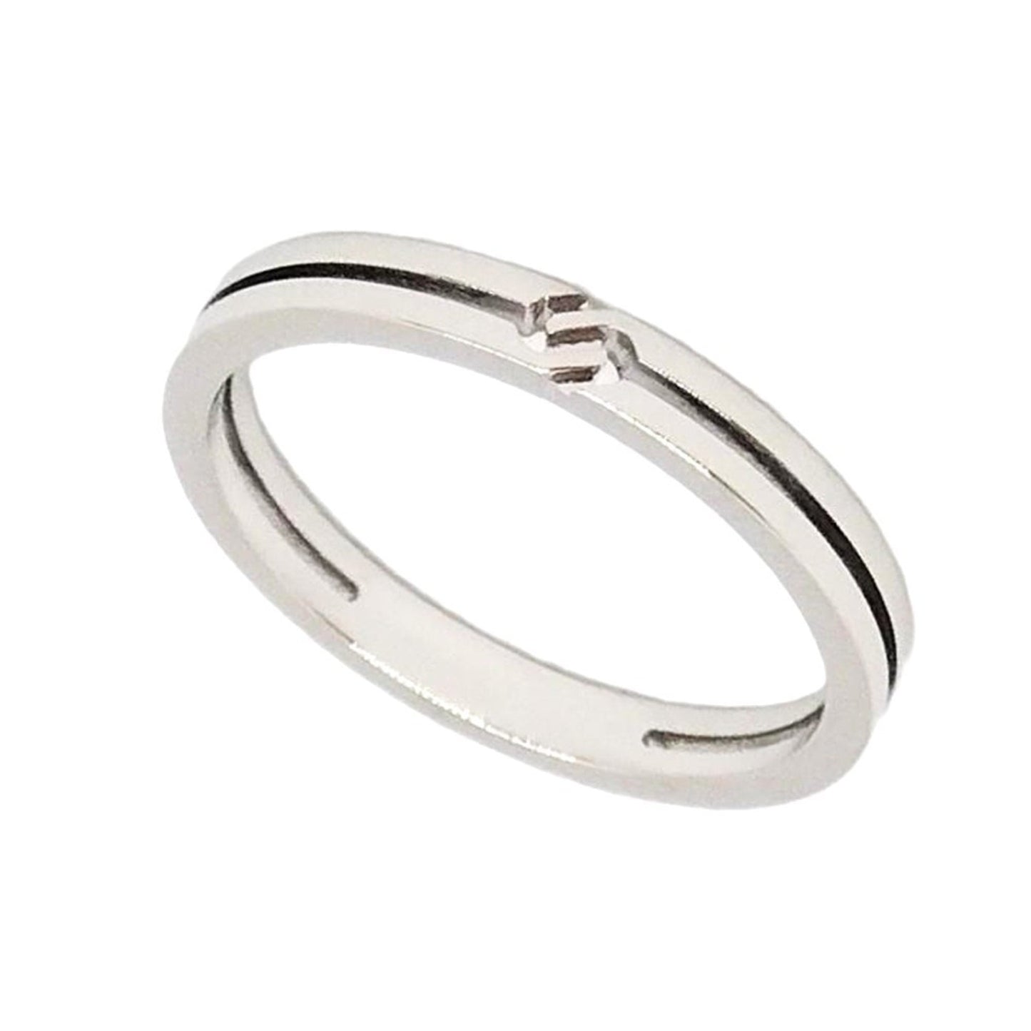 Gucci White Gold White Gold (18K) Band Ring ( )