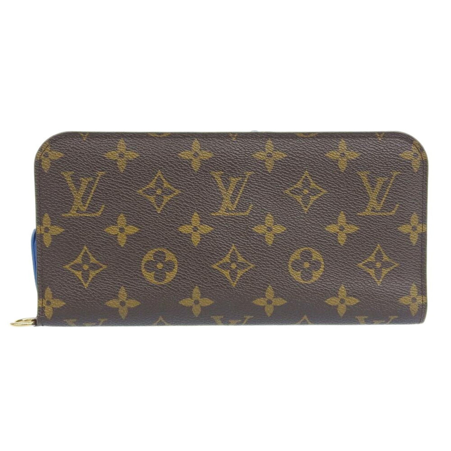 LOUIS VUITTON Monogram Portefeuille Ansolit Folio Long Wallet Petrol M61990