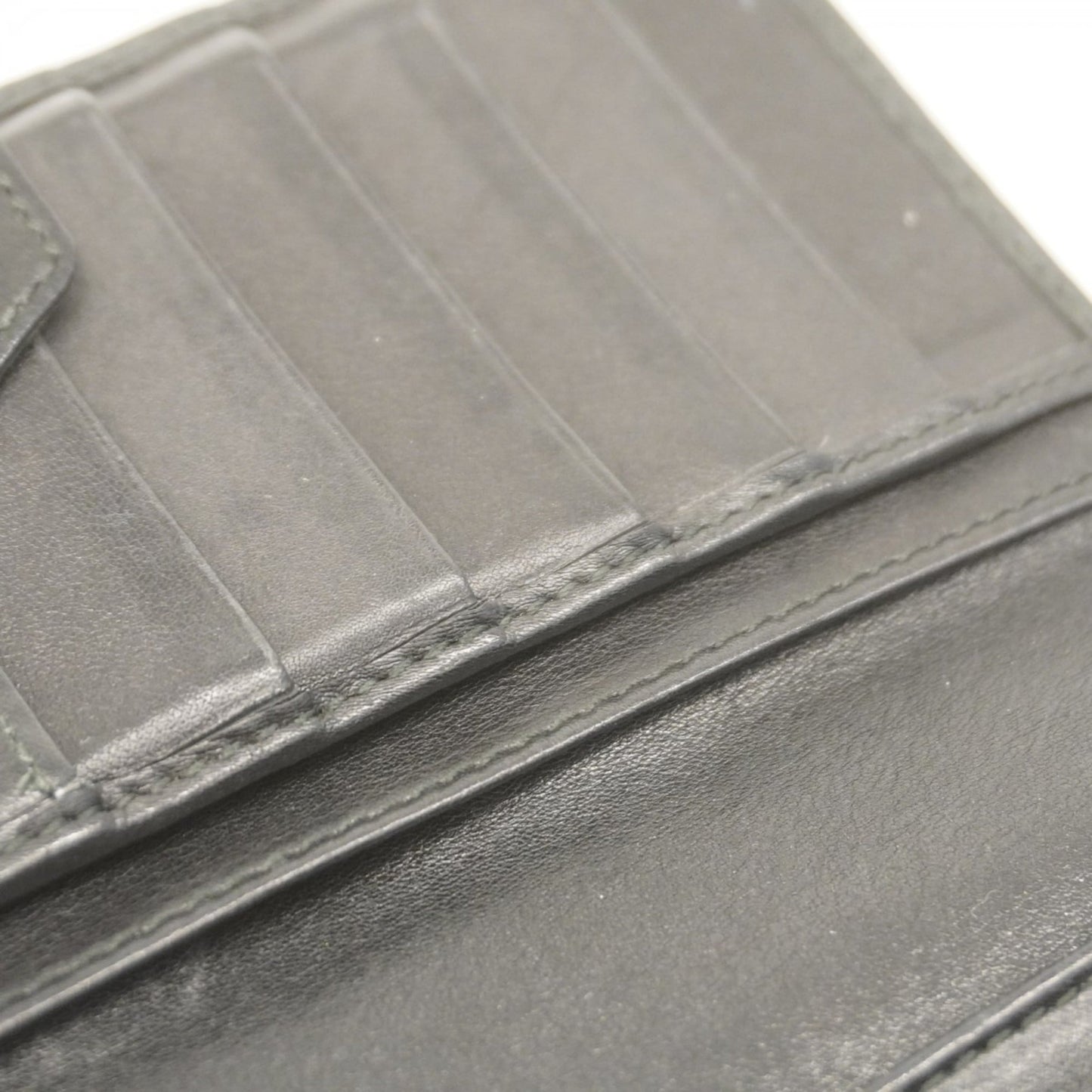 Gucci Black Leather Long Wallet (Bi-Fold) ( )