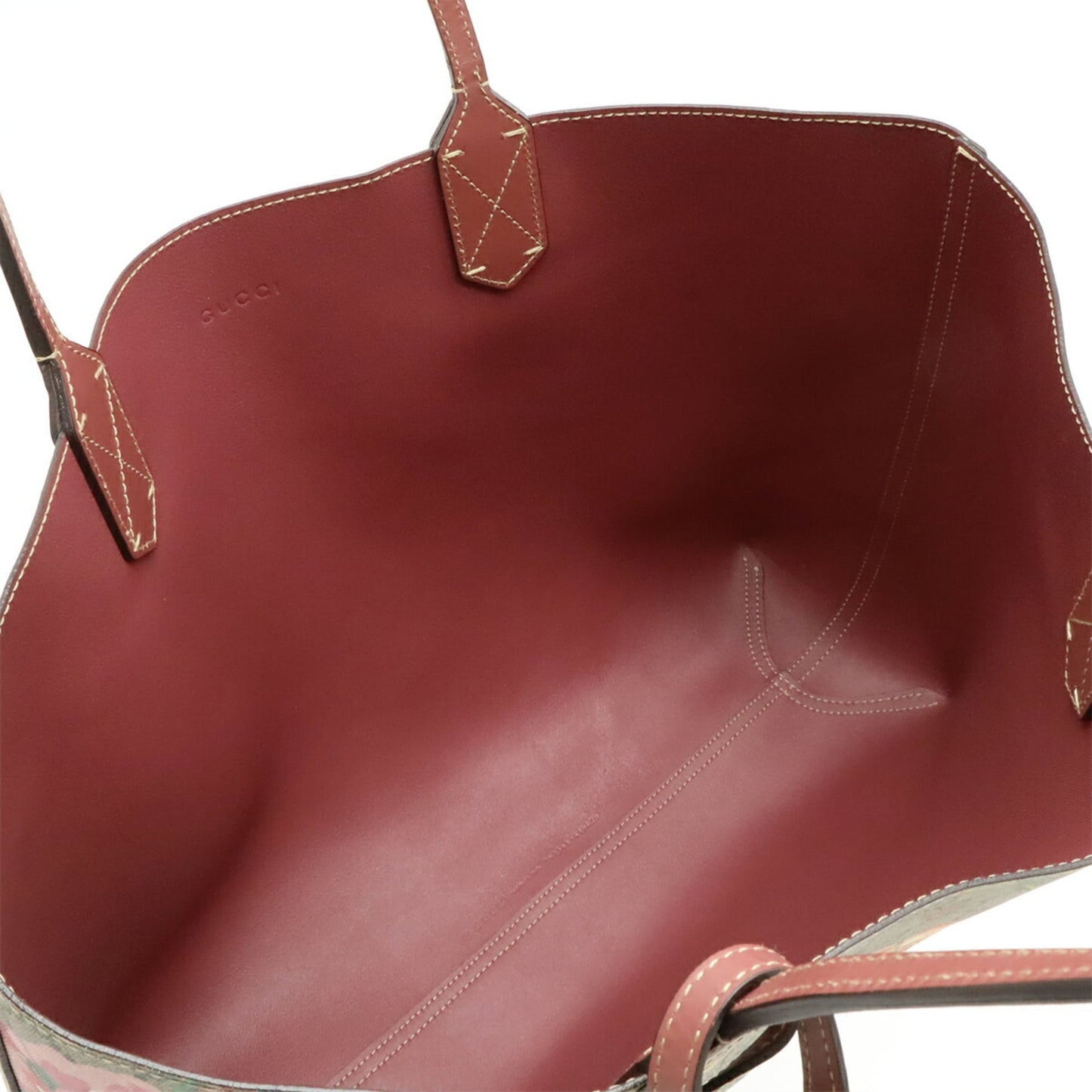 Gucci Beige Pink Multi-Color Pink White Gg Supreme Shoulder Bag Tote Bag ( )