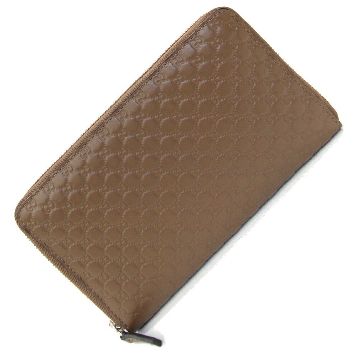 Gucci Brown Leather Long Wallet (Bi-Fold) ( )