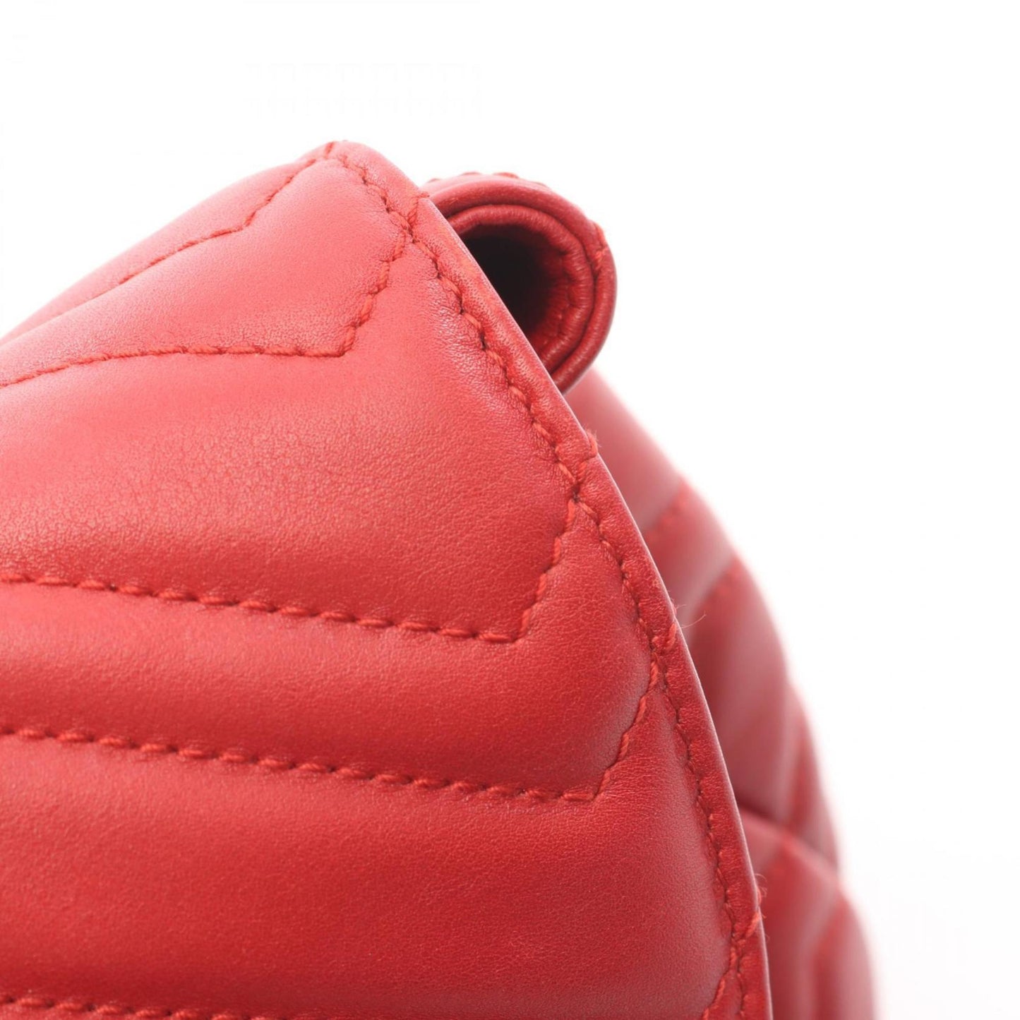 Gucci Red Color Leather Backpack ( )