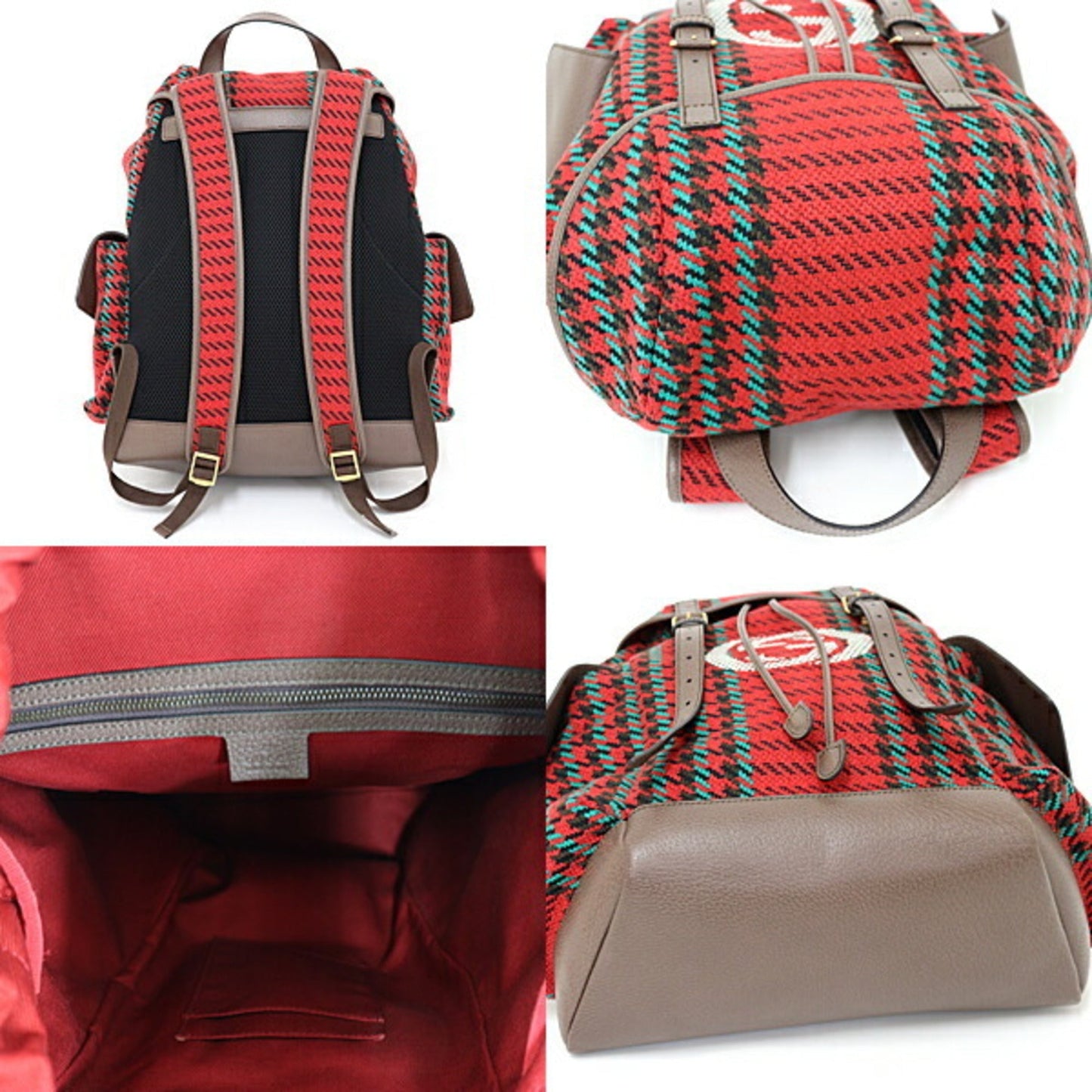 Gucci Red Color Backpack ( )