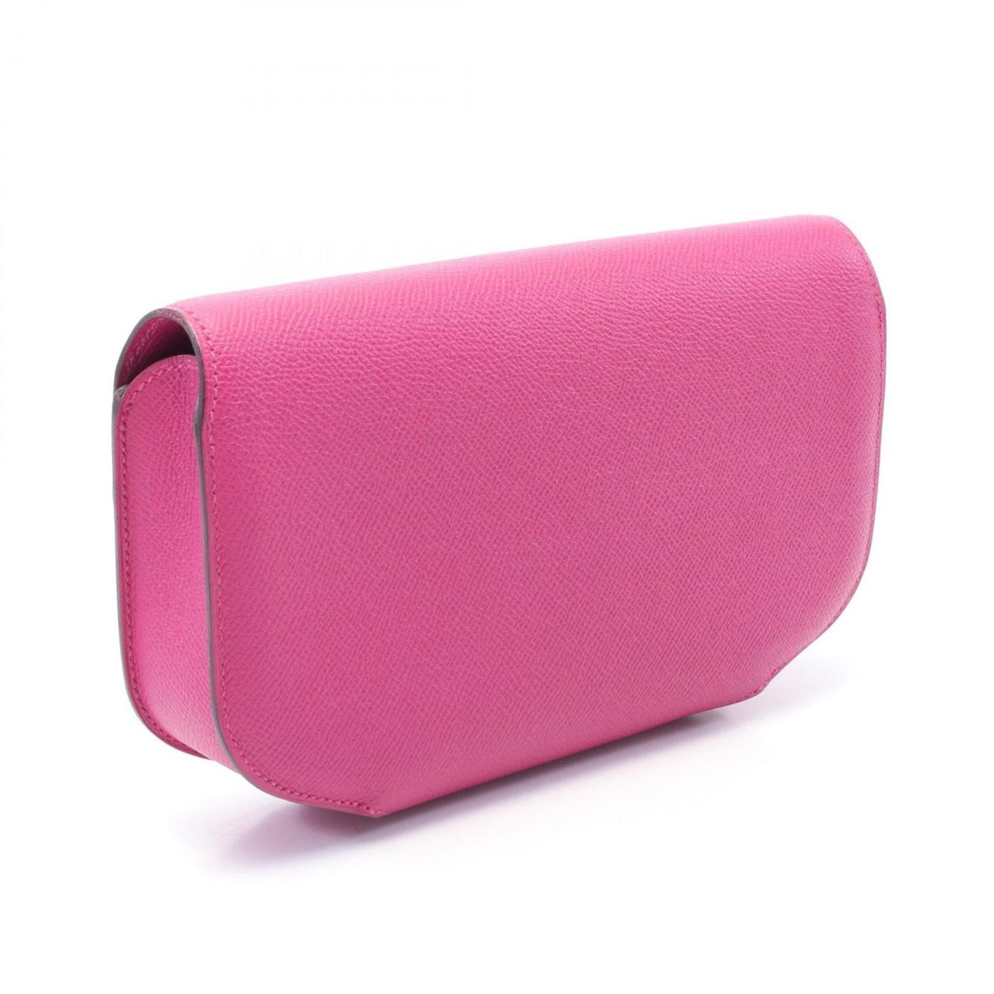 Hermes Pink Epsom Leather Clutch Bag ( )