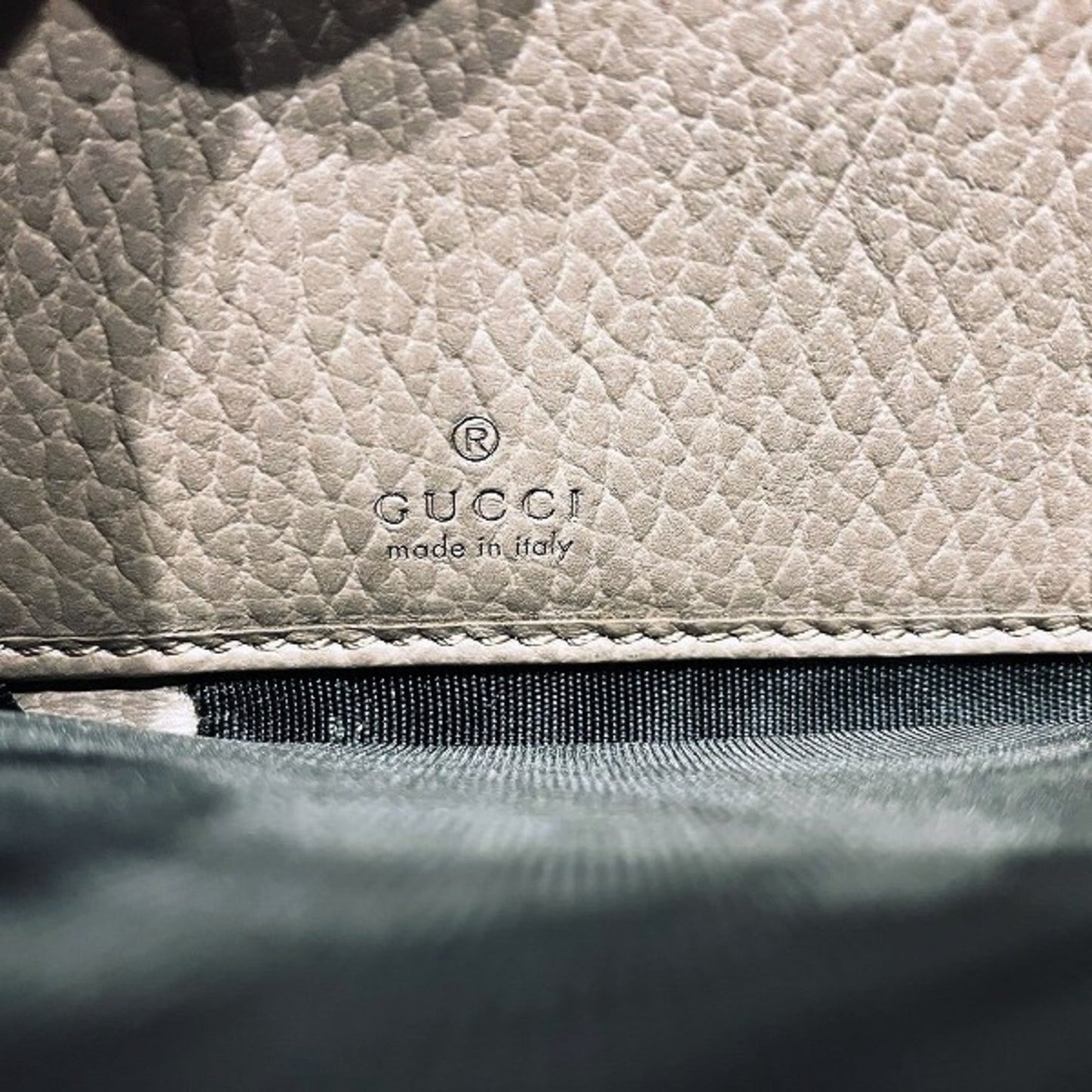 Gucci Beige Pink Beige Canvas Leather Long Wallet (Bi-Fold) ( )