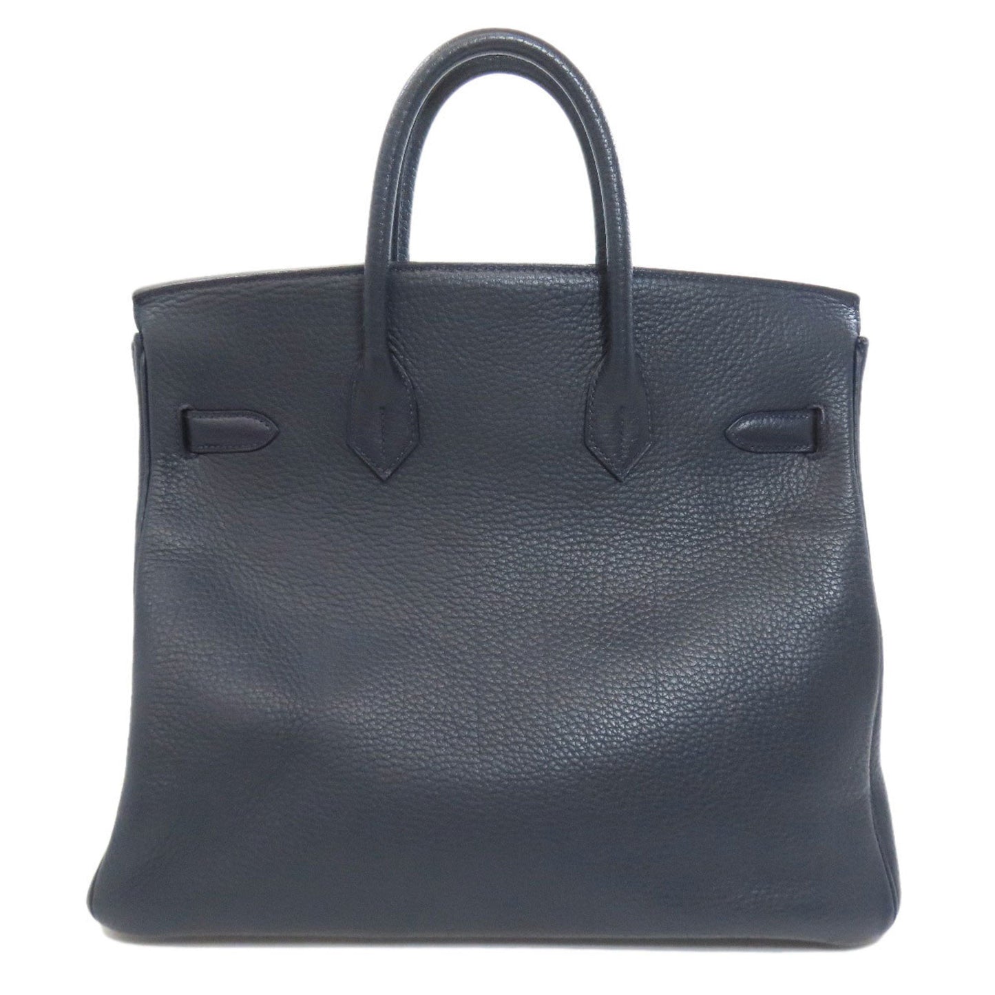 Hermes Navy Togo Leather Handbag ( )