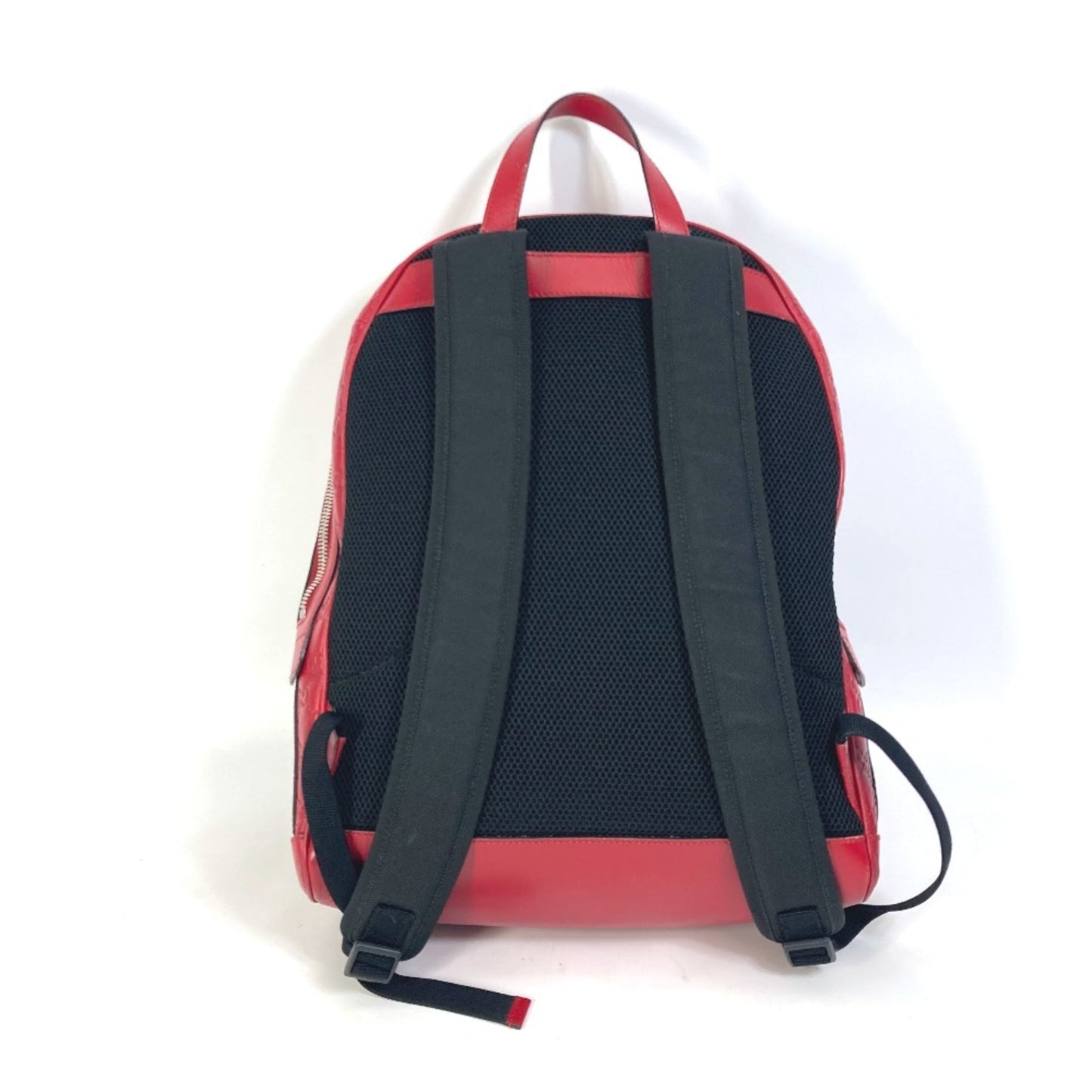 Gucci Red Leather Backpack ( )