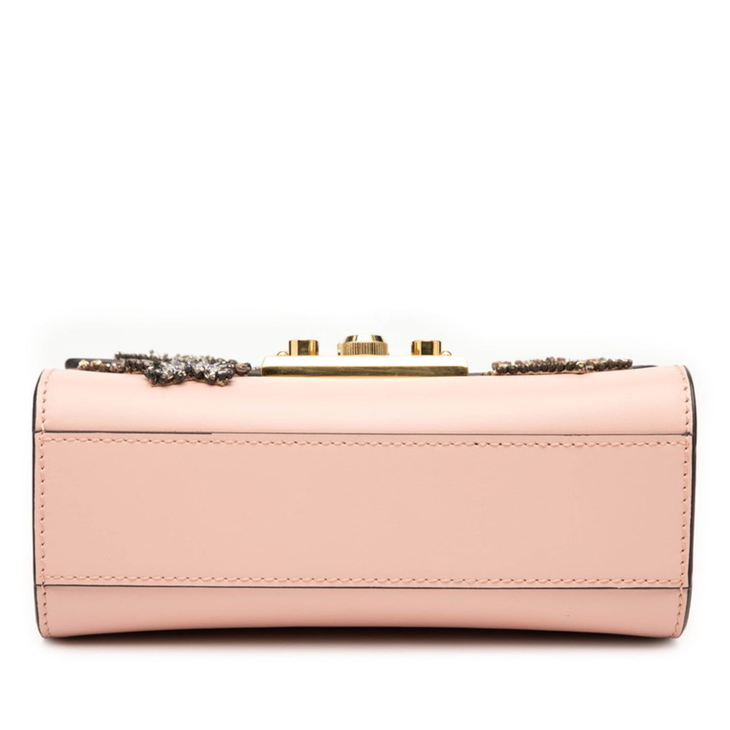 Gucci Pink Leather Shoulder Bag ( )