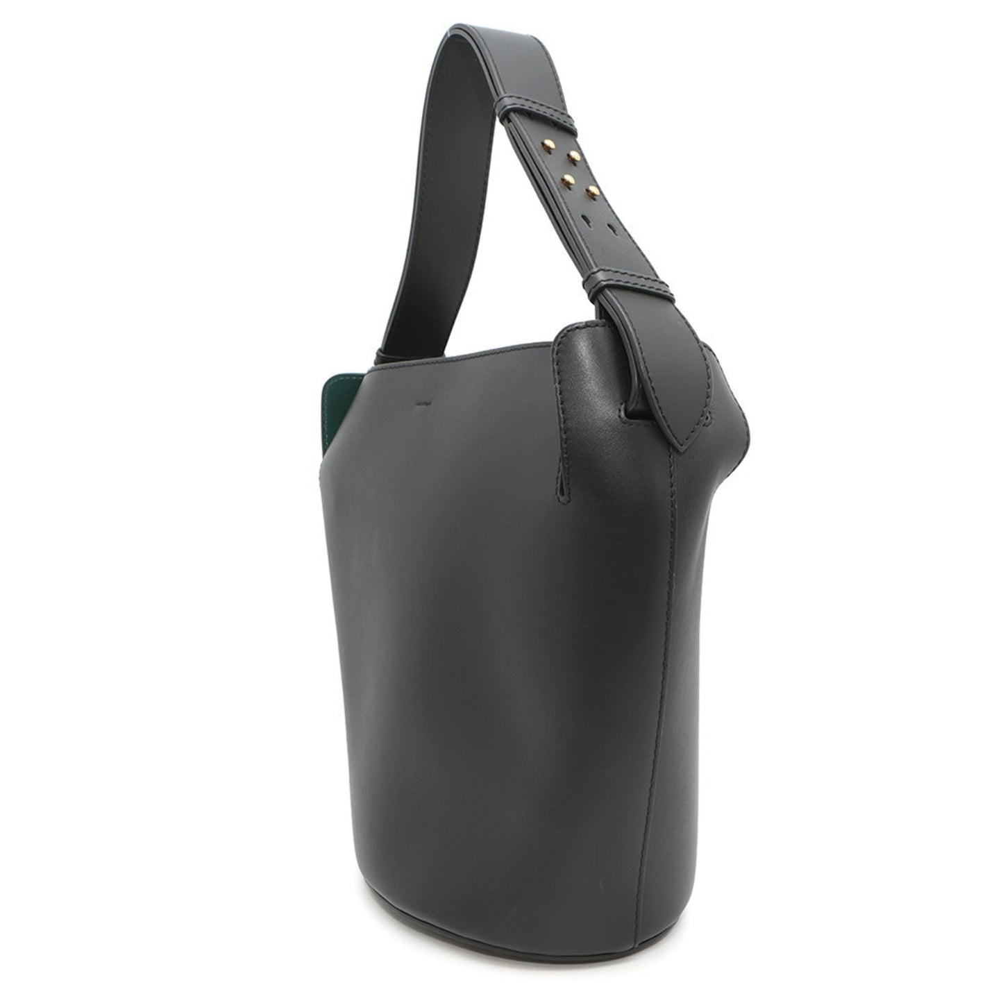Burberry Black Leather Shoulder Bag ( )