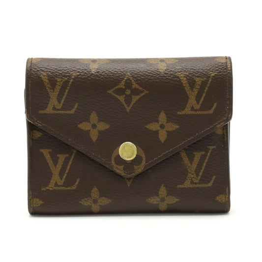 LOUIS VUITTON Monogram Portefeuille Victorine Trifold Wallet M62472