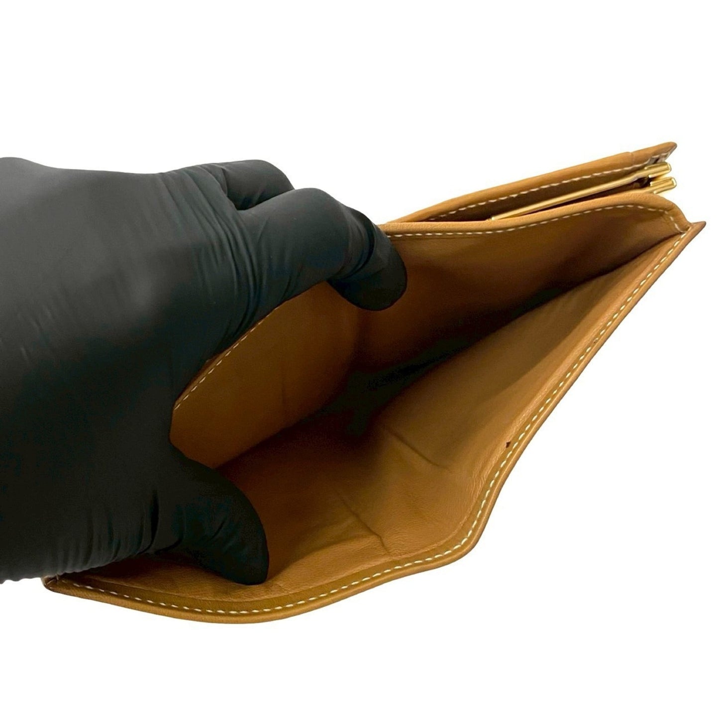 Gucci Brown Leather Pvc Wallet (Bi-Fold) ( )