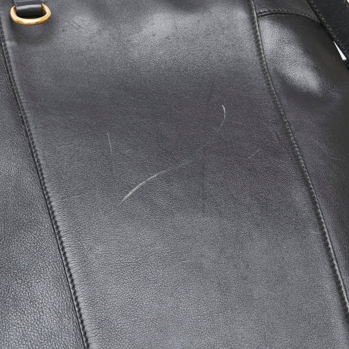 Gucci Black Leather Shoulder Bag Sling Bag ( )