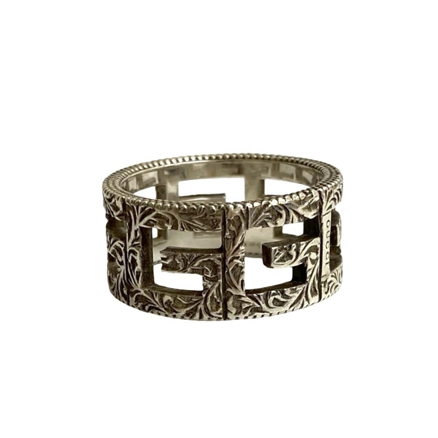 Gucci Silver Silver 925 Band Ring ( )