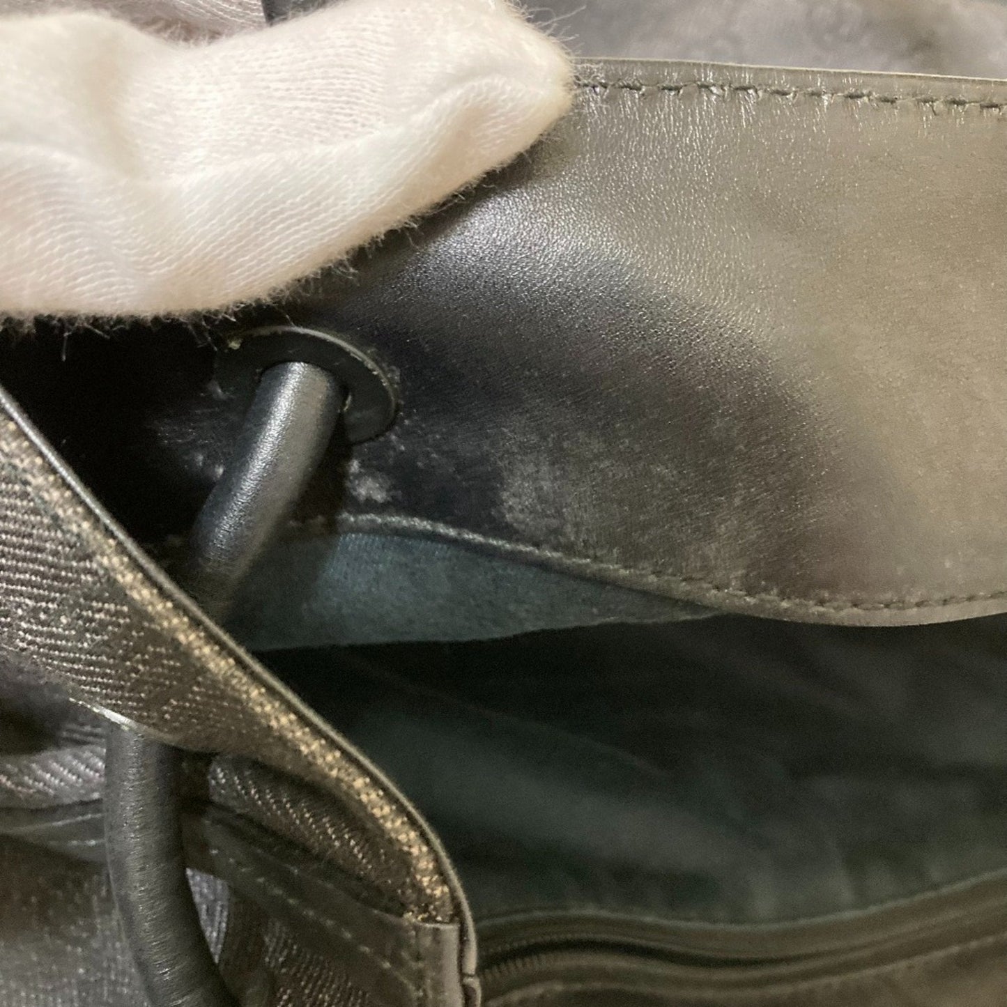 Gucci Dark Gray Gray Tote Bag ( )