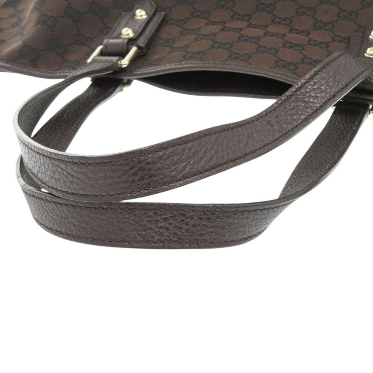 Gucci Brown Gg Canvas Tote Bag ( )