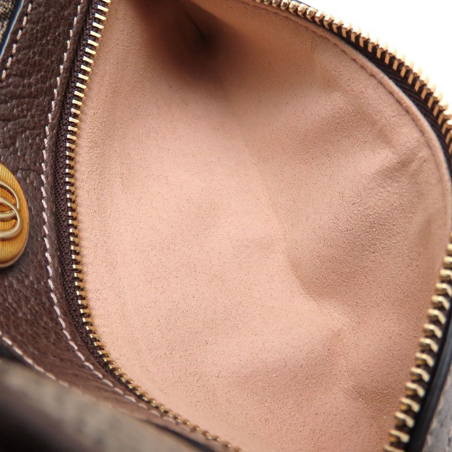 Gucci Beige Gg Supreme Leather Shoulder Bag ( )